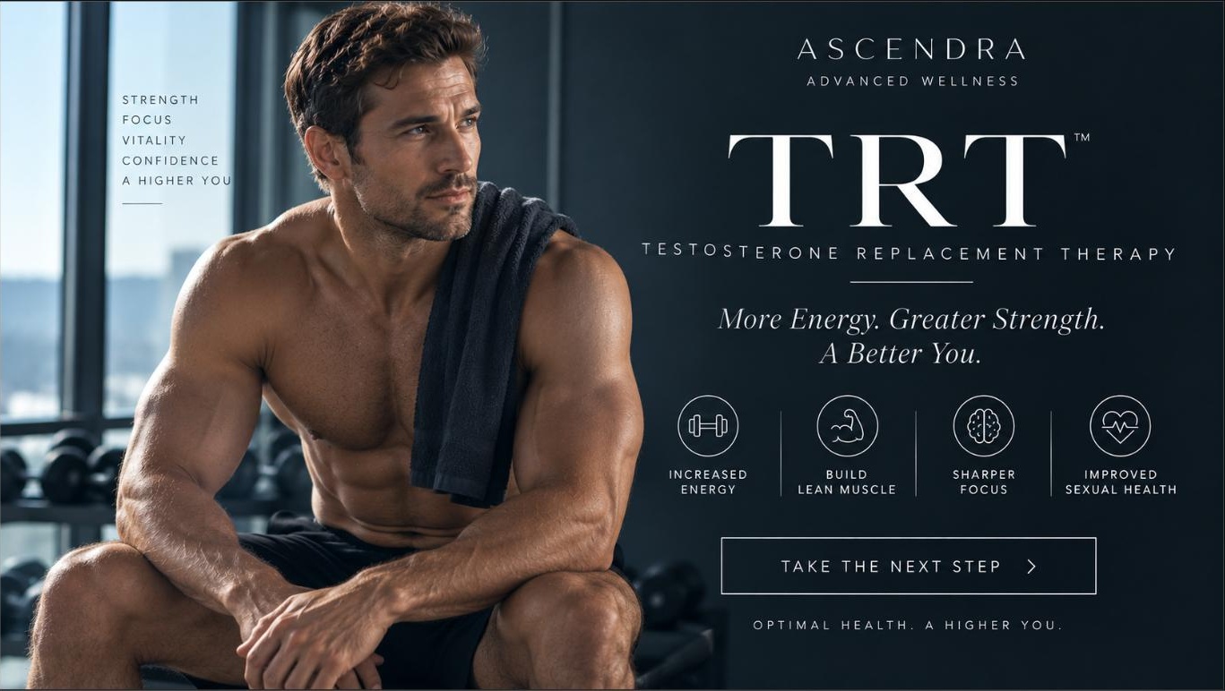 Testosterone Replacement Therapy, for illustration only